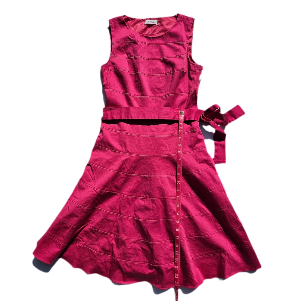 Calvin Klein Vibrant Pink Dress